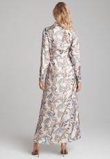 Kathe Silk Dress in Narragansett