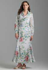 Crawford Cotton Skirt in Primrose