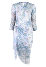 Electra Sheer Topper in Dancing Orchid