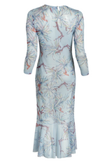 Sophia Mini Sheer Dress in Magnolia