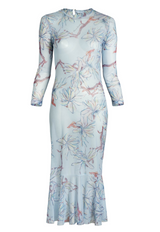 Sophia Mini Sheer Dress in Magnolia